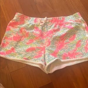 Lilly Pulitzer knit short in lobster roll.